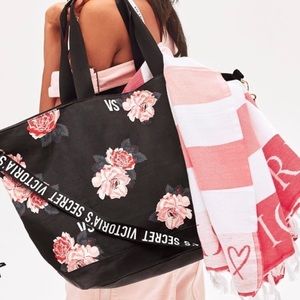 Victoria’s Secret flower tote